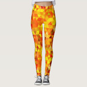 driehoekspatroon I + jouw ideeën Leggings (Voorkant)