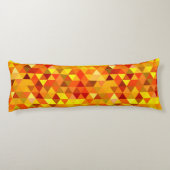 driehoekspatroon I + jouw ideeën Lichaamskussen (Achterkant)