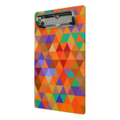  driehoekspatroon I + jouw ideeën Mini Klembord (Angled2)