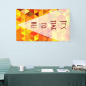 driehoekspatroon I + jouw ideeën Spandoek (Beurs)