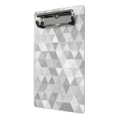 driehoekspatroon II + uw ideeën Mini Klembord (Angled2)