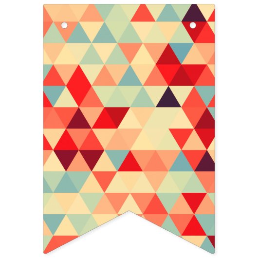  driehoekspatroon II + uw ideeën Vlaggetjes (Derde vlag)