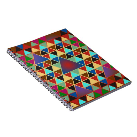  driehoekspatroon III + uw ideeën Notitieboek (Rechterzijde)