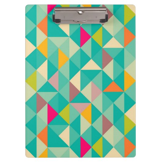 Driehoekspatroon Klembord (Voorkant)