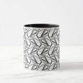 Driehoekspatroon met cirkel mok (Midden)