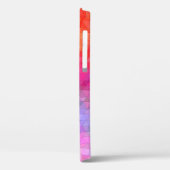Driehoekspatroon met kleur mixende achtergrond. ab Case-Mate iPhone case (Achterkant / Links)