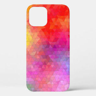 Driehoekspatroon met kleur mixende achtergrond. ab Case-Mate iPhone case