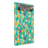 Driehoekspatroon Mini Klembord (Schuin)