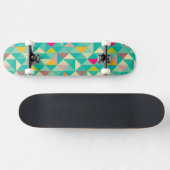 Driehoekspatroon Skateboard (Horizontaal)