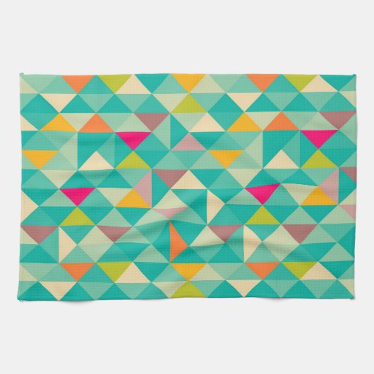 Driehoekspatroon Theedoek (Horizontaal)