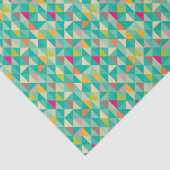 Driehoekspatroon Tissuepapier (Detail)