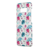 Driehoekspatroon tropisch lef Case-Mate samsung galaxy hoesje (Achterkant/links)