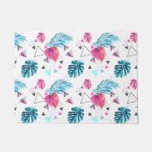 Driehoekspatroon tropisch lef deurmat (Voorkant)