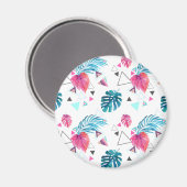 Driehoekspatroon tropisch lef magneet (Voorkant / Achterkant)