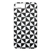 Driehoekspatroon zwart-wit Case-Mate iPhone case (Achterkant)