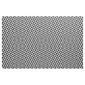 Driehoekspatroon zwart-wit stof (Fat Quarter)