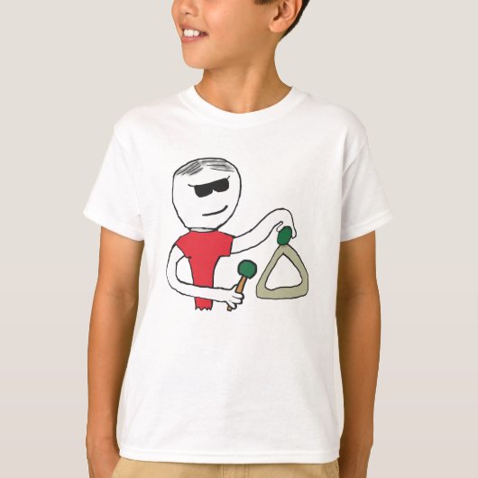 driehoekspeling t-shirt (Voorkant)