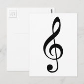 driehoekspictogram briefkaart (Voorkant / Achterkant)