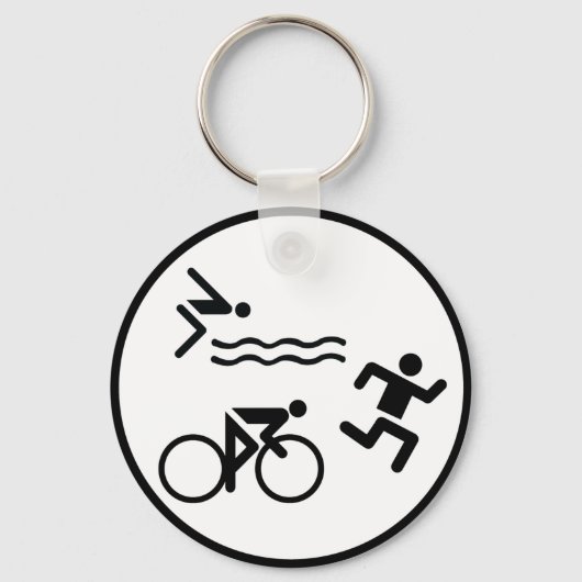 driehoekspictogram sleutelhanger (Voorkant)