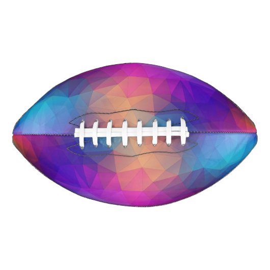 DRIEHOEKSRAINBOW PATROON AMERICAN FOOTBALL (Voorkant)