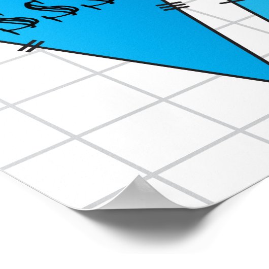 Driehoeksregels Poster (Hoek)