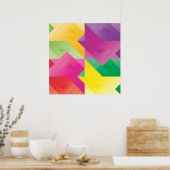 Driehoeksspellen Poster (Keuken)