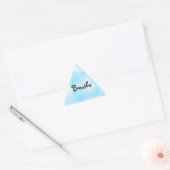Driehoekssticker voor het afbreken van het vierkan sticker (Envelop)