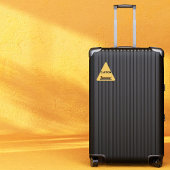 Driehoeksstickers van het Skateboard dachshund Sticker