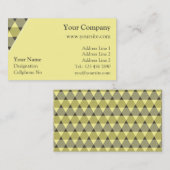 Driehoeksverdamping Visitekaartje (Voorkant / Achterkant)