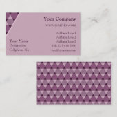 Driehoeksverdamping Visitekaartje (Voorkant / Achterkant)