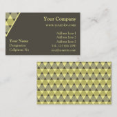 Driehoeksverdamping Visitekaartje (Voorkant / Achterkant)