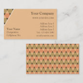 Driehoeksverdamping Visitekaartje (Voorkant / Achterkant)