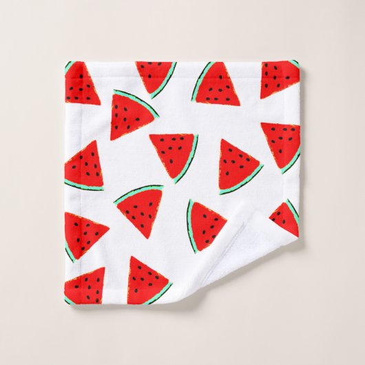 Driehoekswatermeloenen Bad Handdoek (Wasdoekje)