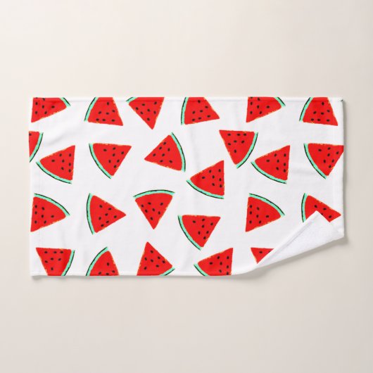 Driehoekswatermeloenen Bad Handdoek (Handdoek)