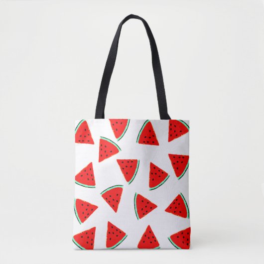 driehoekswatermeloenen tote bag (Voorkant)
