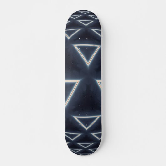 Driehoekswereld Persoonlijk Skateboard (Voorkant)