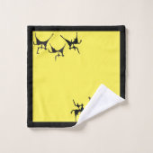 Driehoevenkaastekening Bad Handdoek (Wasdoekje)