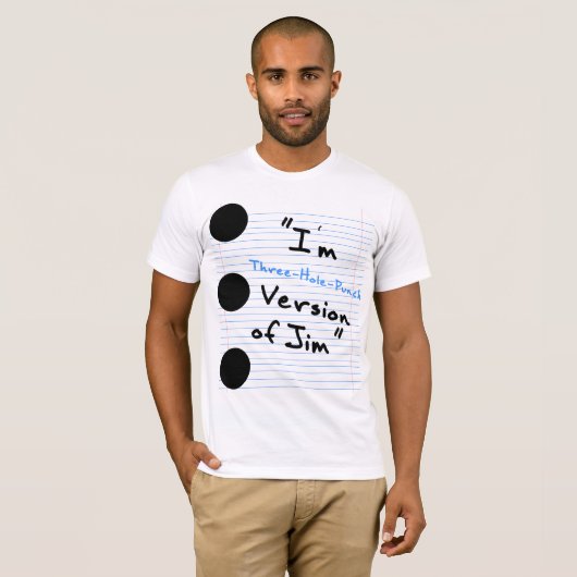 Driehol-Punch Jim T-shirt (Voorkant volledig)