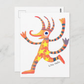 driehoorn briefkaart (Voorkant / Achterkant)