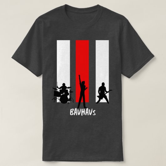 driejarige Bauhaus-vintage T-shirt (Design voorkant)