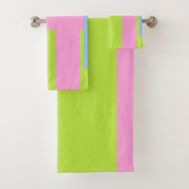 Driekleuren handdoek