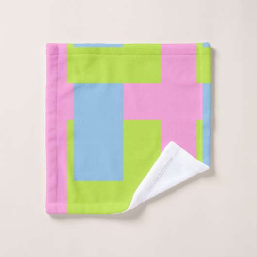 Driekleuren handdoek (Wasdoekje)