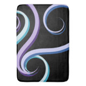 Driekleurenwervelkolom Badmat (Voorkant Verticaal)