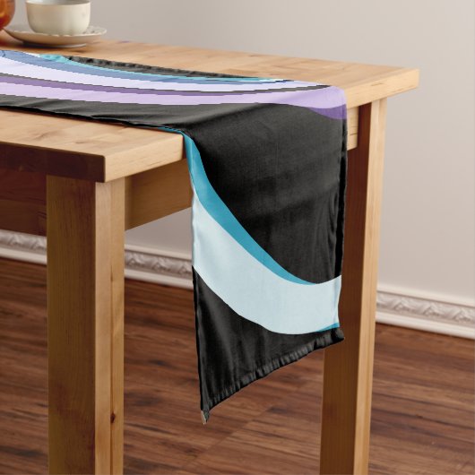 Driekleurenwervelkolom Korte Tafelloper (Voorbeeld)