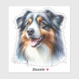 Driekleurige Australische herder Sticker