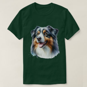 Driekleurige Australische herder T-shirt