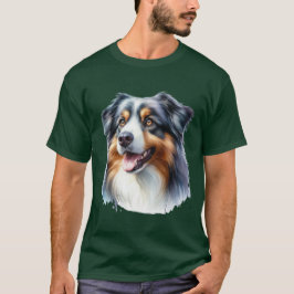 Driekleurige Australische herder T-shirt