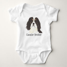 Driekleurige Cavaler King Charles Spaniel Hond Romper