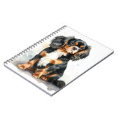 DRIEKLEURIGE CAVALIER KING CHARLES SPANIEL DOG NOTITIEBOEK (Linkerzijde)