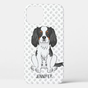 Driekleurige Cavalier King Charles Spaniel Hond & Case-Mate iPhone Case